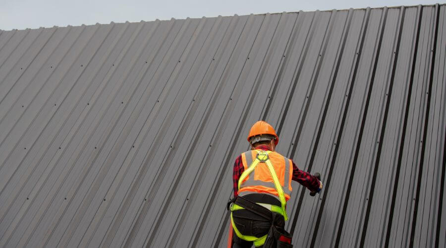 Professional metal roof installation in Jefferson, IA